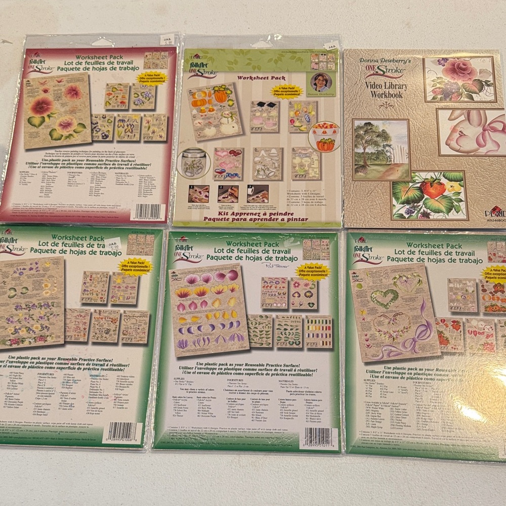 Worksheet Painting Pack Assortment